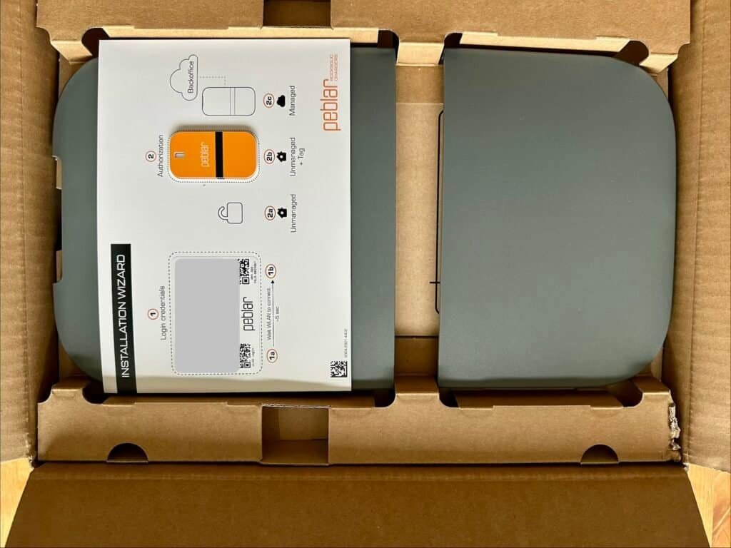 De Peblar-installatiekaart: kies Managed modus met Joulo als backoffice. Foto: Energienerds
