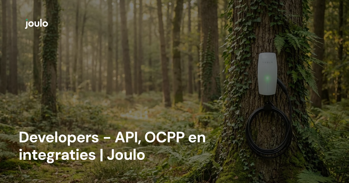 Ocpp Geoscience Developers - API, OCPP en integraties | Joulo
